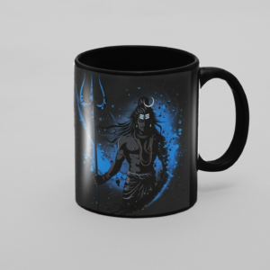 Shiv Ji Printing Coffee Ceramic Mug (350 ml) - Image 2