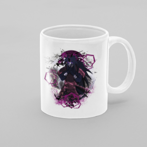 Purple Printed Coffee Cearmic Mug 350 ml - Image 3