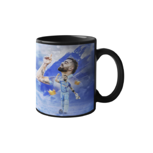 Virat Kholi Printed Coffee Ceramic Mug (350 ml) - Image 2