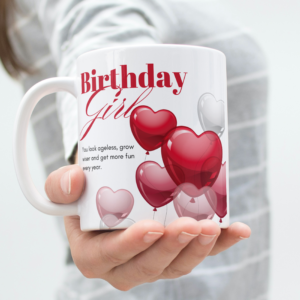 Birthday Printed Coffee Cearmic Mug (350 Ml) - Image 1