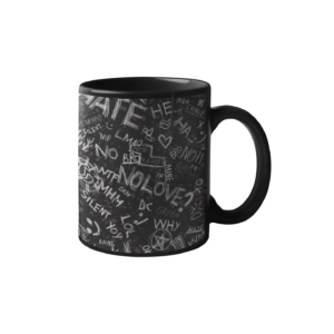 No Love Printed Coffee Cearmic Mug (350 Ml) - Image 1