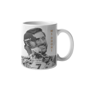 M.S Dhoni Printed Coffee Cearmic Mug - Image 1