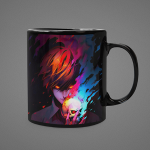Devil Printed Coffee Ceramic Mug (350 ml) - Image 3