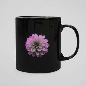 Flower Coffee Ceramic Mug (350 ml) - Image 2