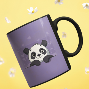 Panda Coffee Cearmic Mug (350 Ml) - Image 3