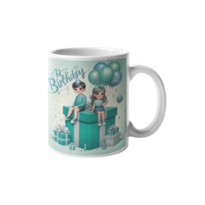 Happy Birthday Coffee Cearmic Mug (350 Ml) - Image 1