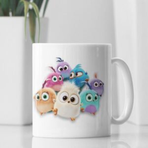 Multicolor Angry Bird Printed Coffee Cearmic Mug 350 ml - Image 3